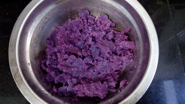 紫薯酸奶布丁步骤2