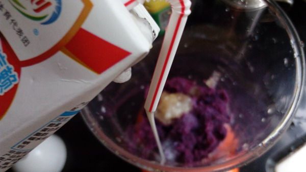 紫薯酸奶布丁步骤4