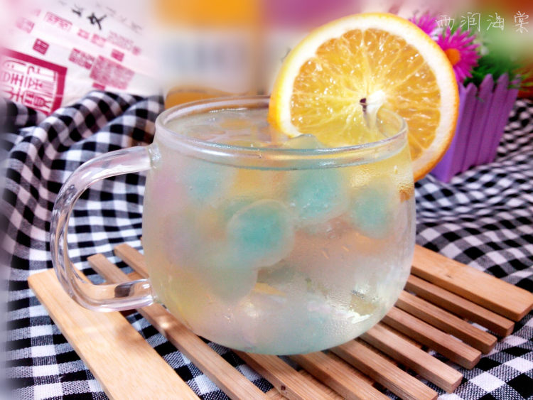 绚丽五彩冰饮步骤3