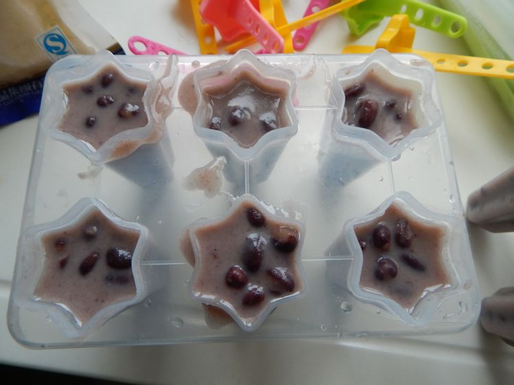 薄荷红豆冰棒步骤12