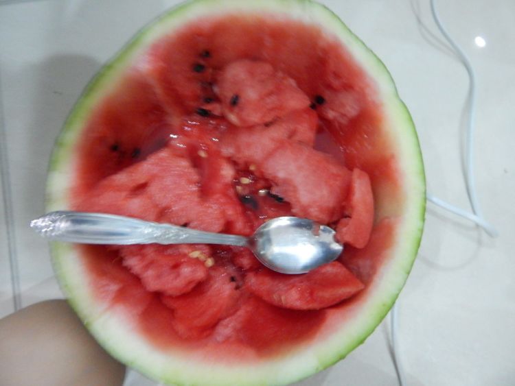 蜜豆西瓜刨冰步骤1