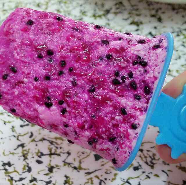 火龙果雪糕#妙搭新食步骤12