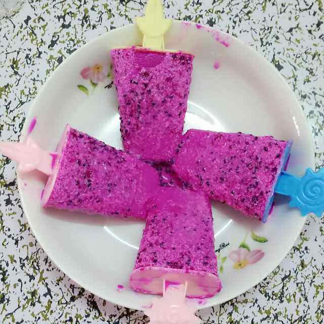 火龙果雪糕#妙搭新食步骤11