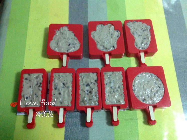 相思红豆豆沙冰棍步骤8