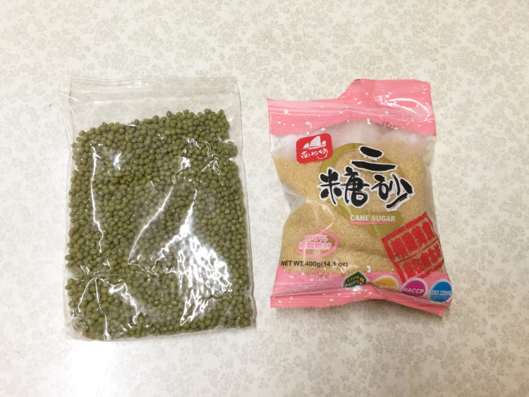 绿豆沙冰砖步骤1