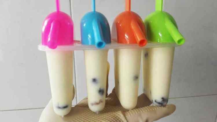 蜜豆牛奶雪糕步骤10