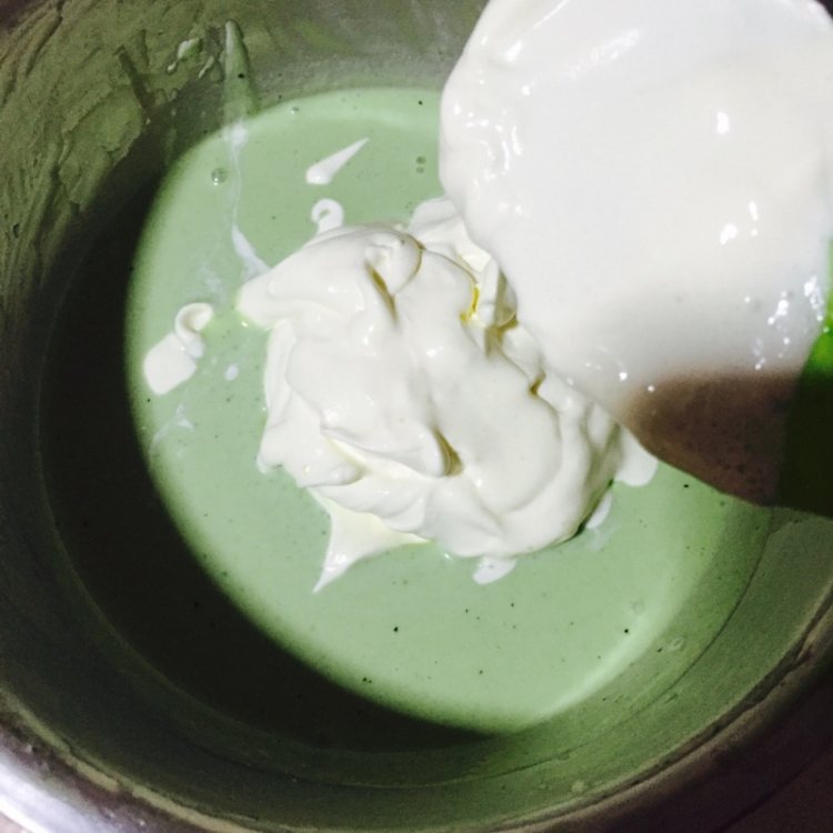 抹茶香蕉雪糕步骤5