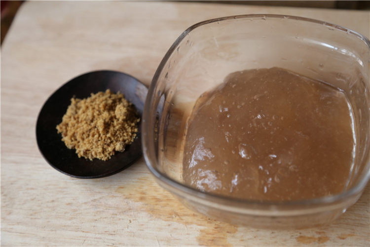 藕粉红豆奶沙冰步骤7