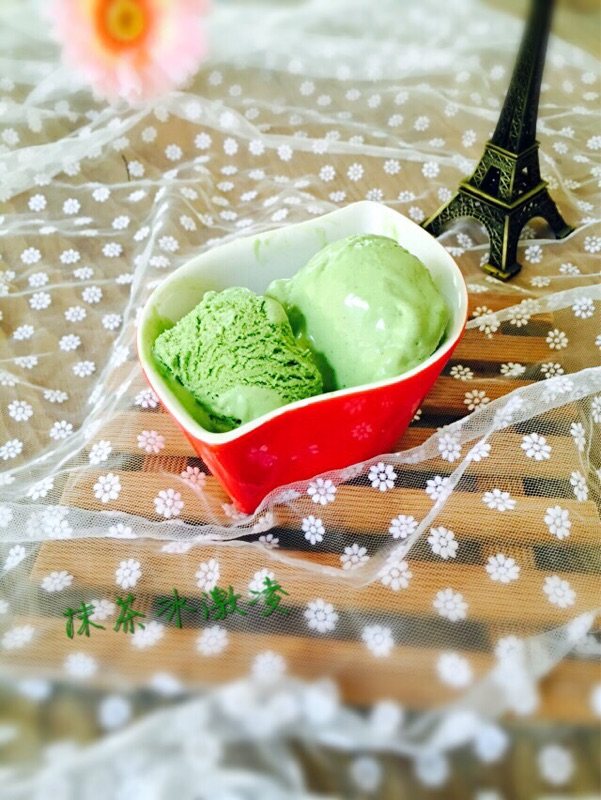 抹茶冰激凌步骤12