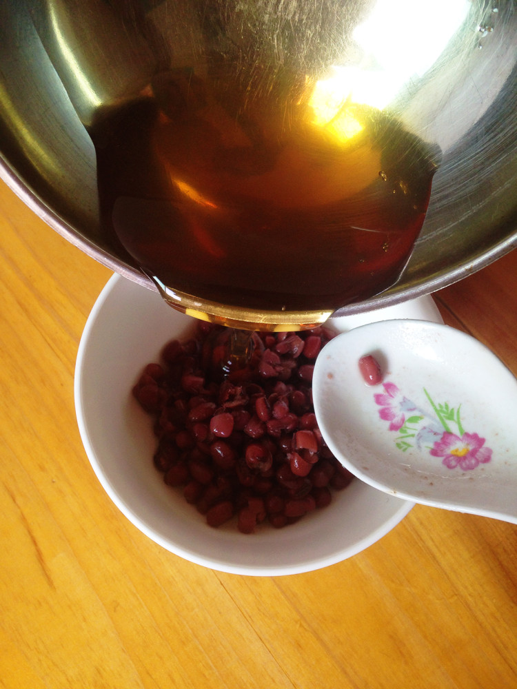 牛奶红豆冰沙步骤7