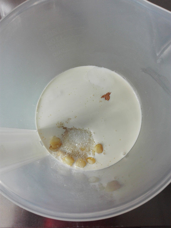 玉米味噌冰激凌步骤2