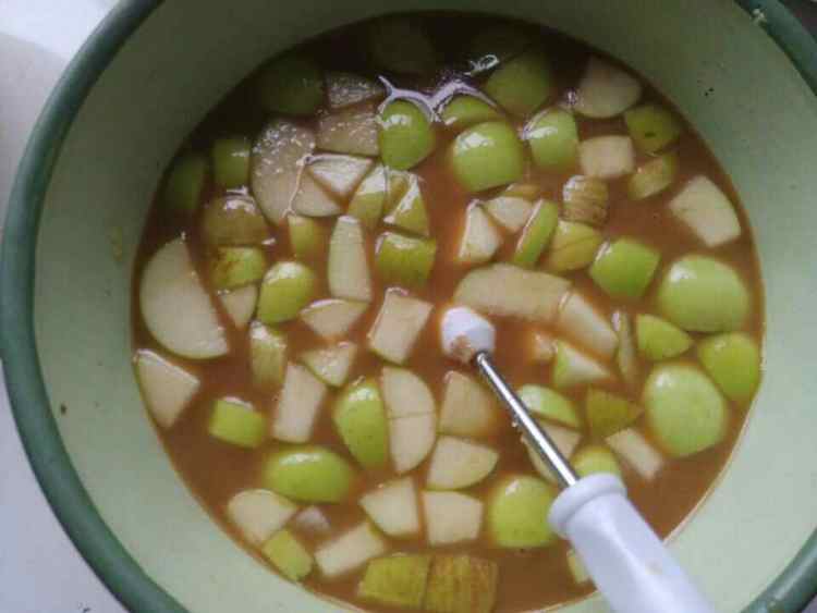咖啡苹果冰棒步骤7