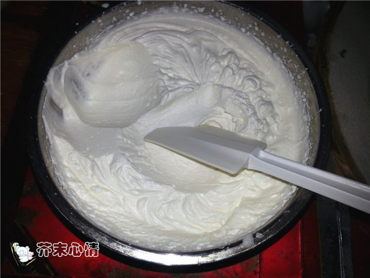 奶油双色雪糕步骤2