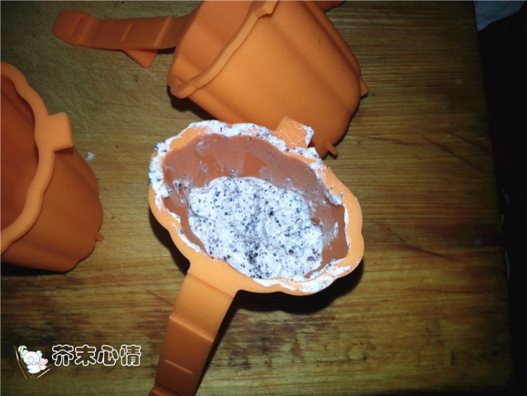 奶油双色雪糕步骤4