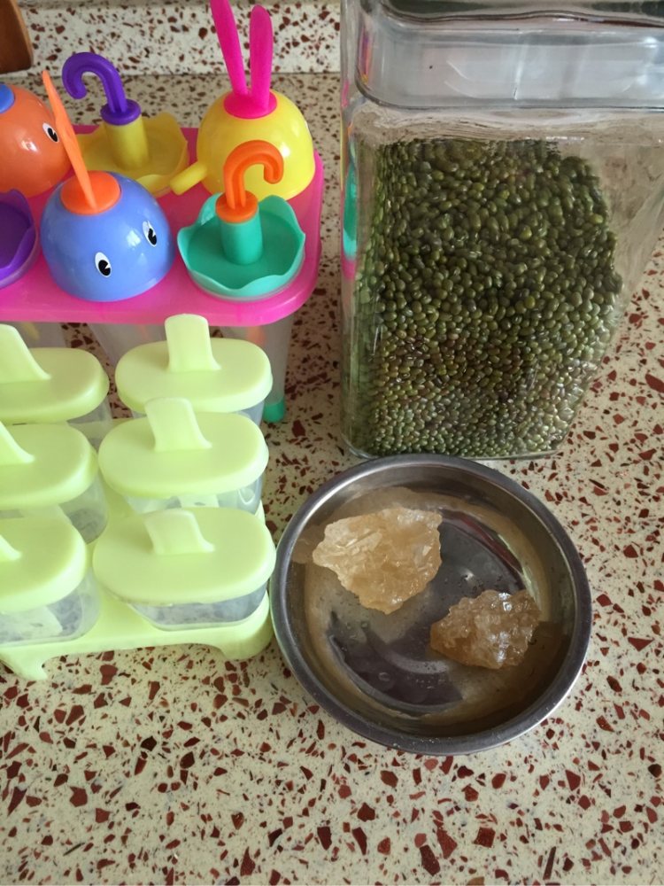 绿豆沙冰棒步骤1