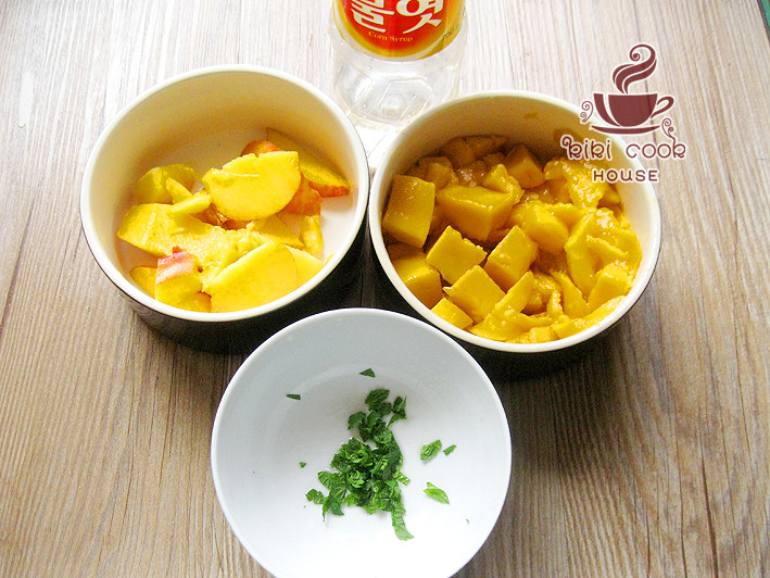 芒果油桃冰棍步骤5