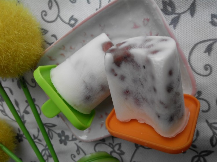 红豆酸奶冰棒步骤8