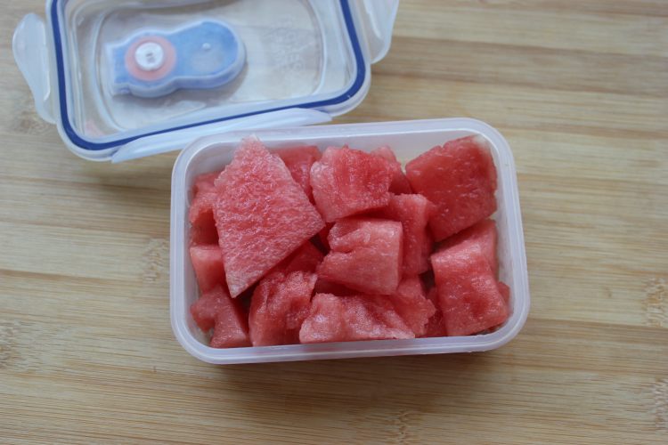 奶油西瓜沙冰步骤3