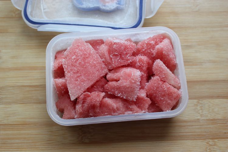 奶油西瓜沙冰步骤4