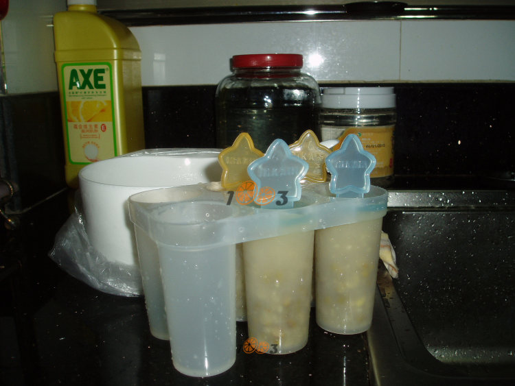 自制绿豆冰棍步骤3