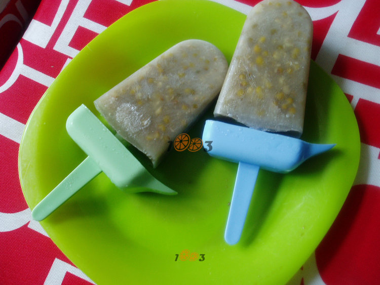 自制绿豆冰棍步骤4