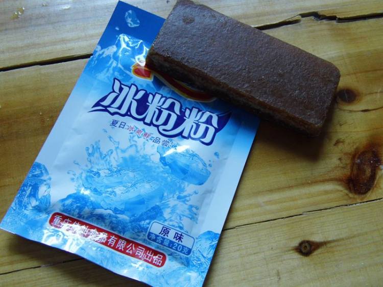 红糖冰粉步骤1