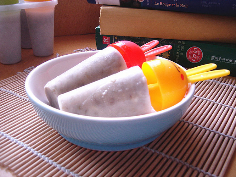 绿豆牛奶棒冰步骤7