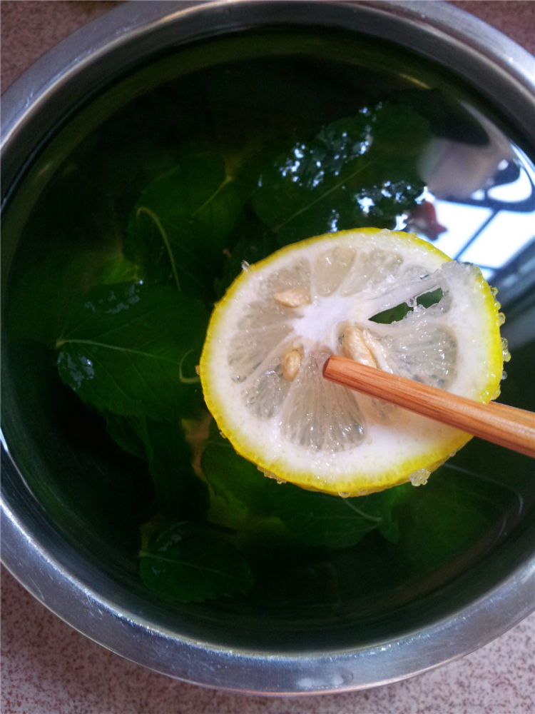 柠檬薄荷茶步骤4