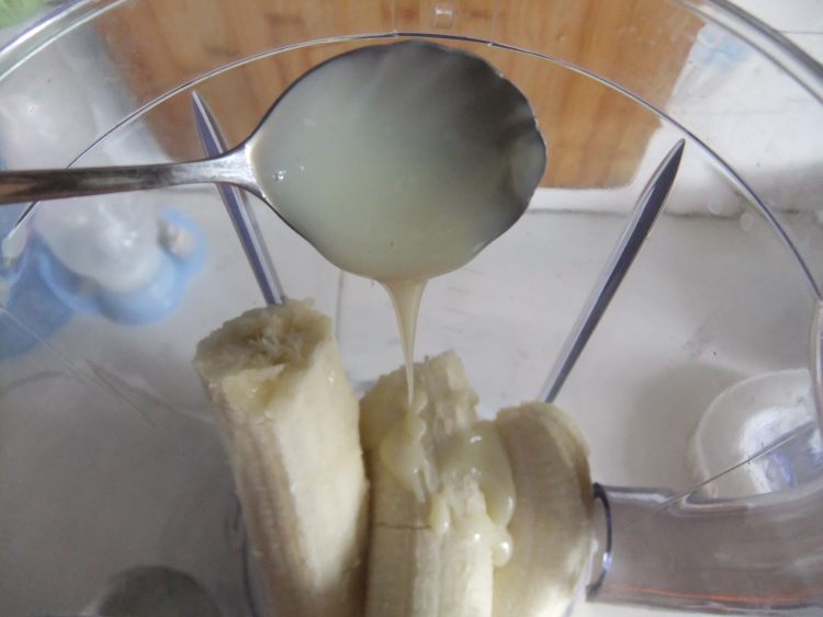 香蕉味冰粉粉步骤5