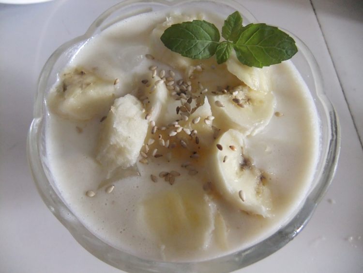 香蕉味冰粉粉步骤10