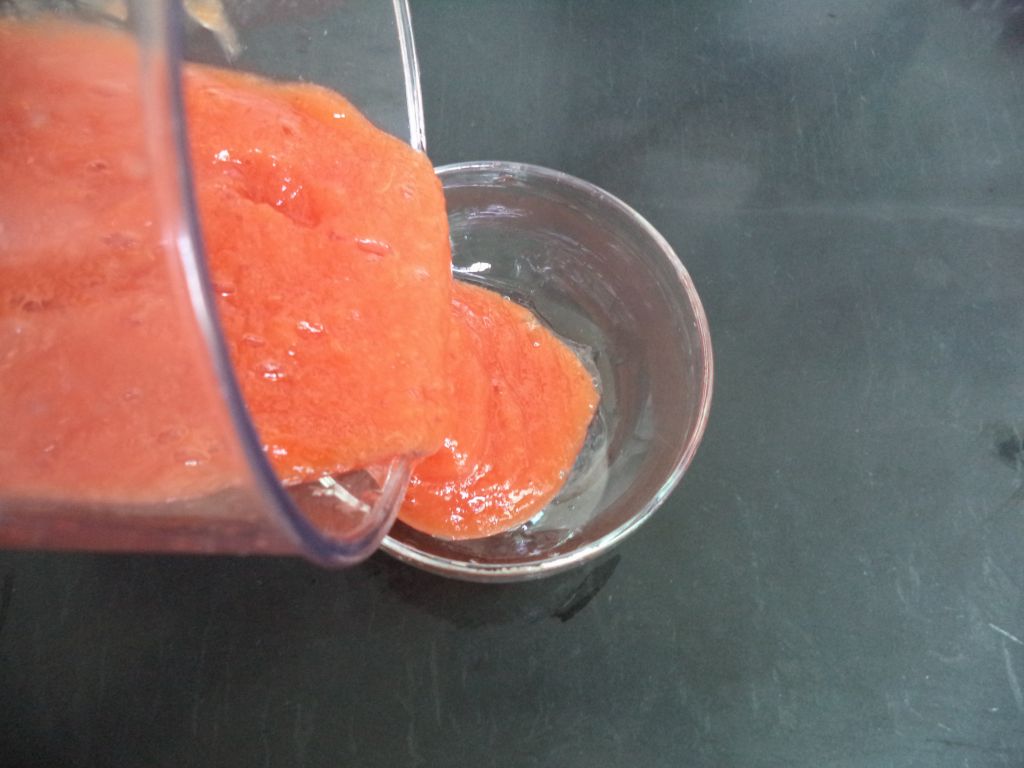 木瓜油桃果汁步骤8