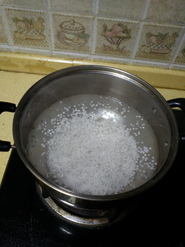 紫薯西米露步骤2
