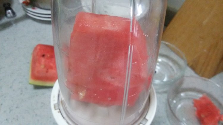 薄荷西瓜爽步骤5