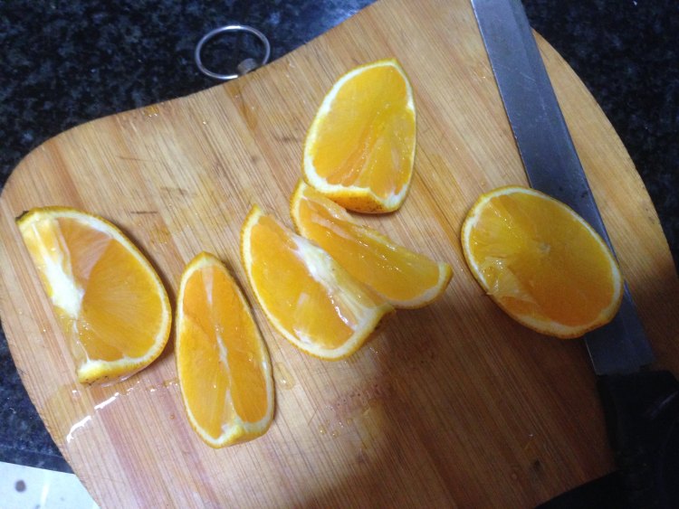 香橙果冻步骤1