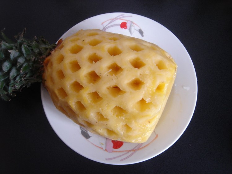 菠萝冰饮步骤1