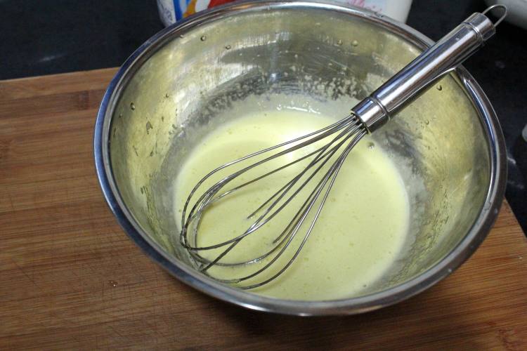 抹茶蜜豆冰淇淋步骤2