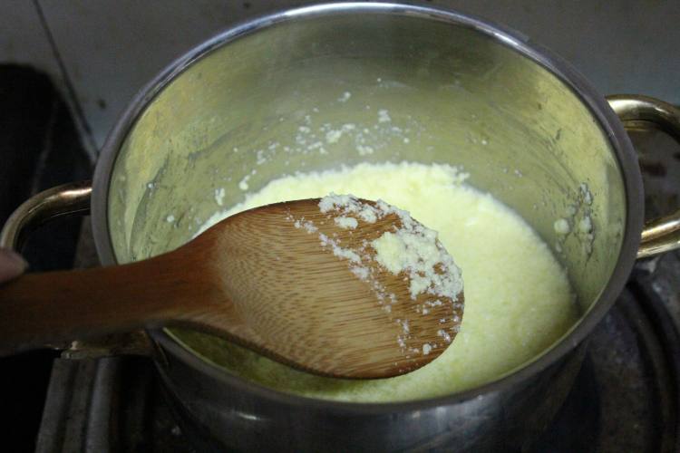 抹茶蜜豆冰淇淋步骤6