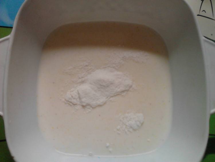 蓝莓味冰淇淋步骤4