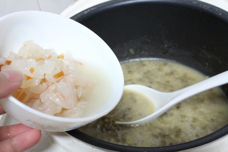 绿豆荔枝冰步骤7