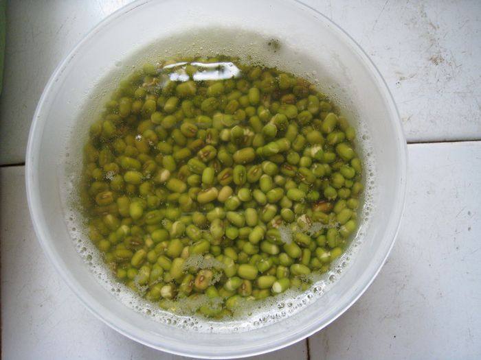 牛奶绿豆冰棍步骤1