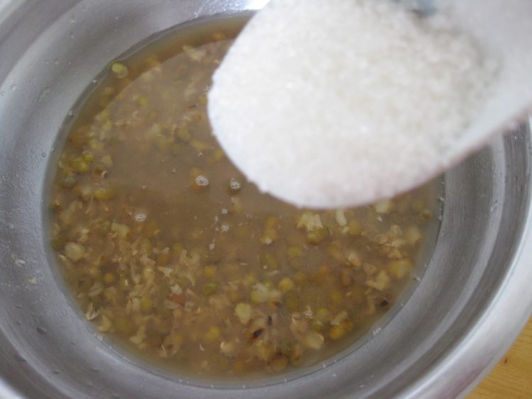 绿豆奶油冰棒步骤3