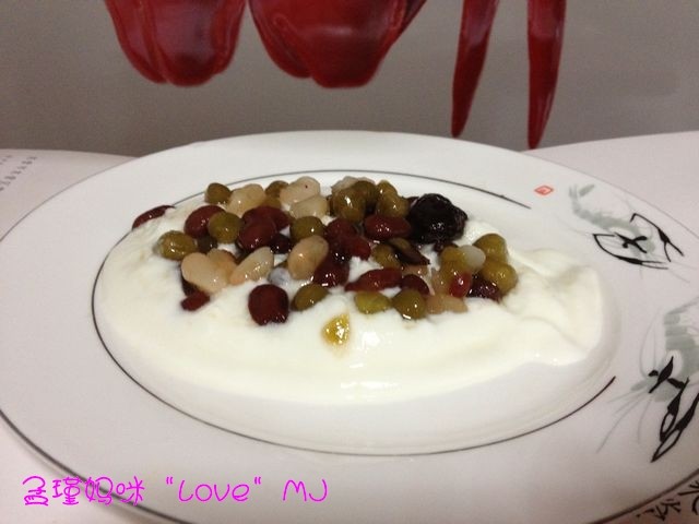 酸奶蜜豆步骤13