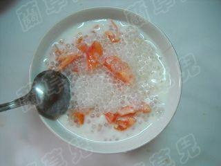 西米酸奶捞—冰雪火焰步骤8