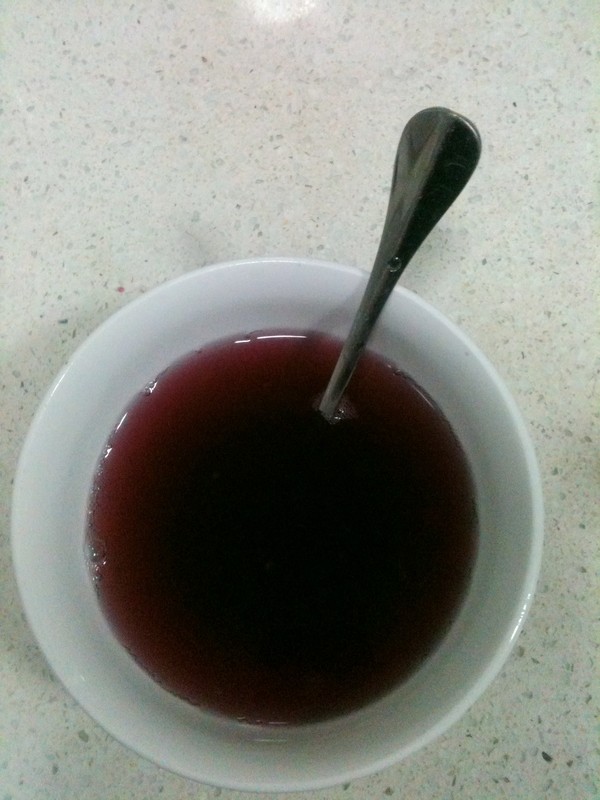 巧克力蓝莓棒冰步骤2