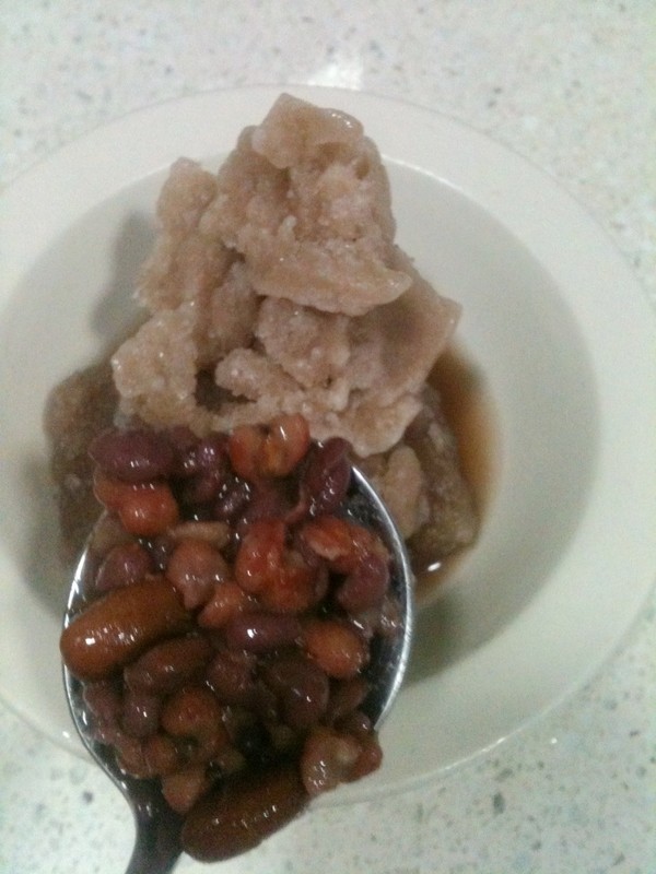 什锦豆沙冰步骤7