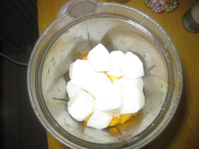 芒果冰沙-----夏季饮步骤7