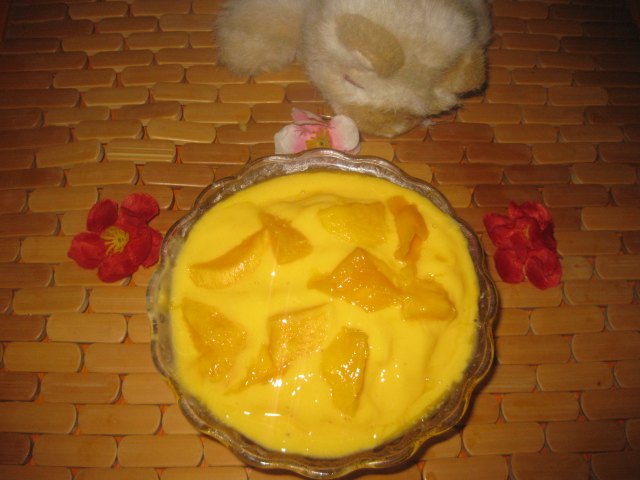 芒果冰沙-----夏季饮步骤9