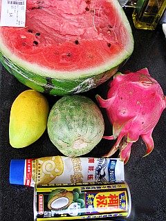 冰爽水果捞步骤1
