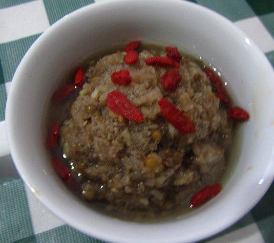 甜菊叶绿豆冰沙步骤7
