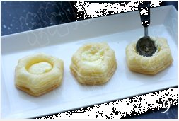 冰淇淋蓝莓塔步骤9
